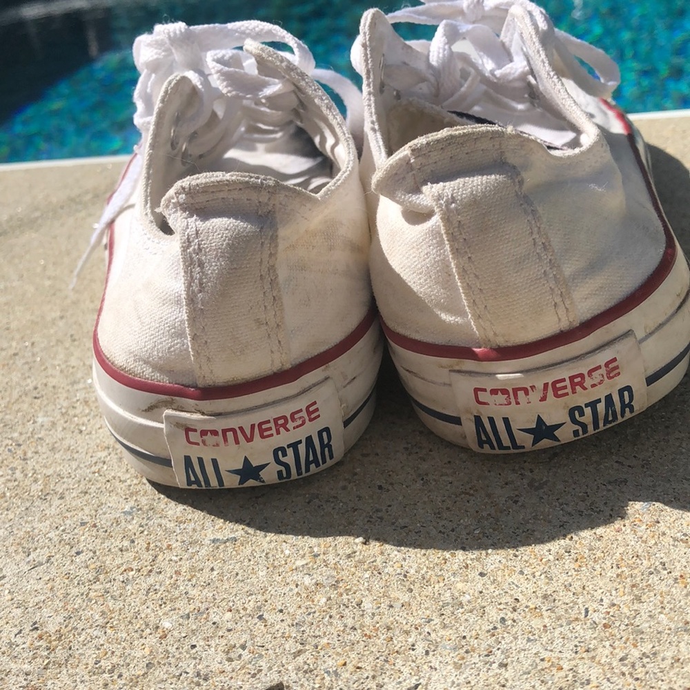 Converse White Low Top Sneakers main image 1